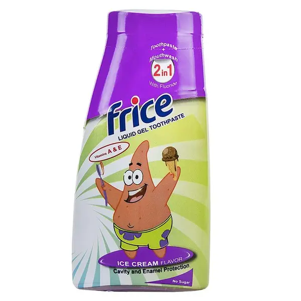 خمیردندان ژل مایع کودک فریس 2in1 مقدار 100 گرم - 3