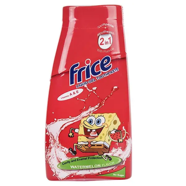 خمیردندان ژل مایع کودک فریس 2in1 مقدار 100 گرم - 2