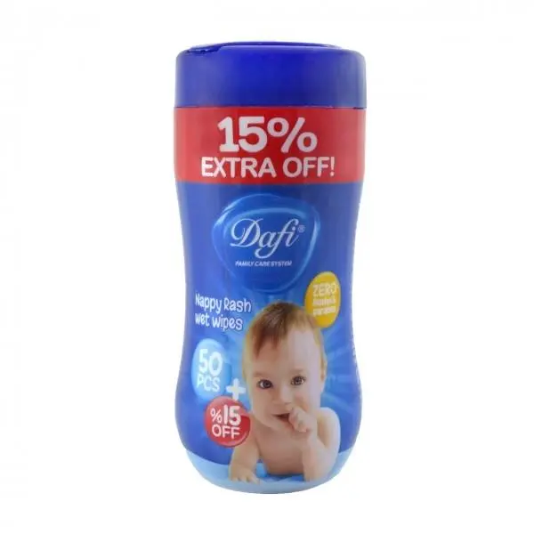 دستمال مرطوب کودک دافی استوانه ای 50 عددی - 6