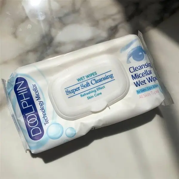 دستمال مرطوب کودک 60 عددی دلفین  Dolfin - 4