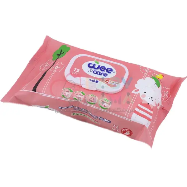 دستمال مرطوب کودک وی کر حاوی روغن آرگان 72 عدد - 3