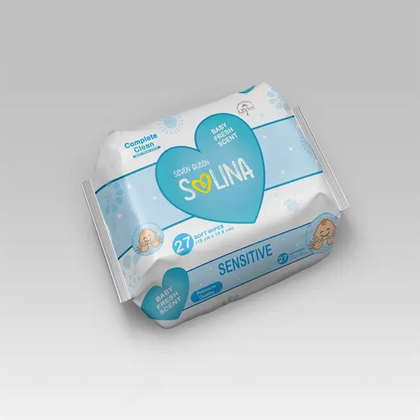 دستمال مرطوب کودک سون کوئین مدل BABY FRESH SCENT بسته 27 عددی - 3