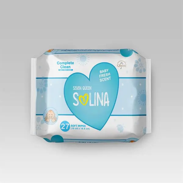 دستمال مرطوب کودک سون کوئین مدل BABY FRESH SCENT بسته 27 عددی - 2