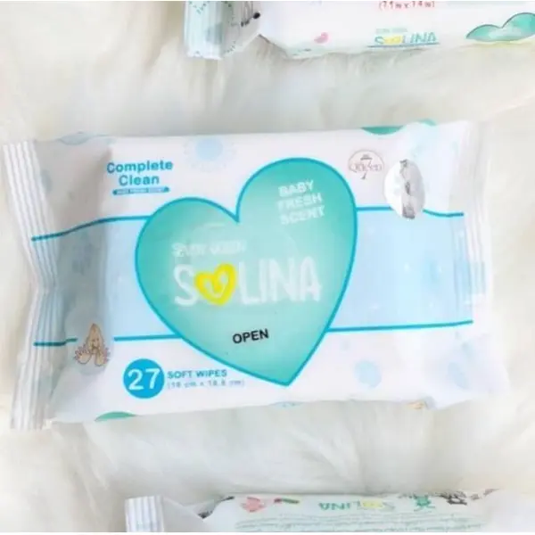 دستمال مرطوب کودک سون کوئین مدل BABY FRESH SCENT بسته 27 عددی