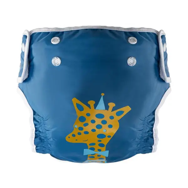 شورت آموزشی کودک وی کر مدل دکمه دار طرح giraffe کد U808 - 2