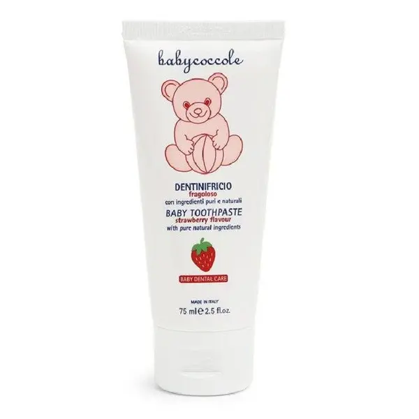خمیر دندان کودک بیبی کوکول مدل strawberry حجم 75 میلی لیتر - 2
