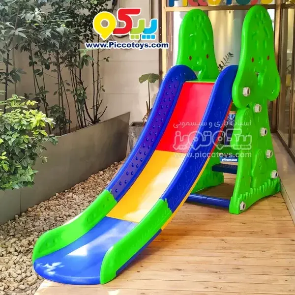 سرسره بلند کودک مدل لبخند - 2