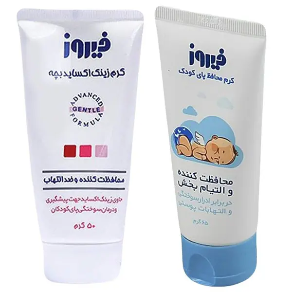کرم محافظ پای کودک کالاندولا و زینک اکساید 65 گرمی فیروز - 4