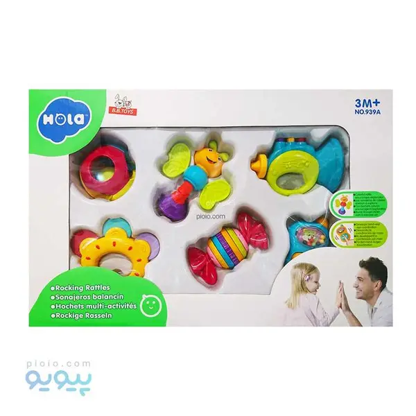 ست جغجغه هولی تویز آیتم ۹۳۹A - 2