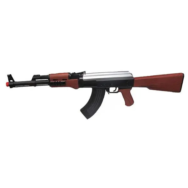 اسباب بازی تفنگ طرح ژله ای ساچمه ای فومی مدل AK123 - 2