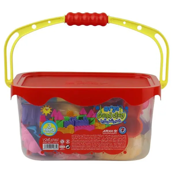 خمیر بازی شنی آریا Arya 1085 1.5Kg + میز بادی - 2