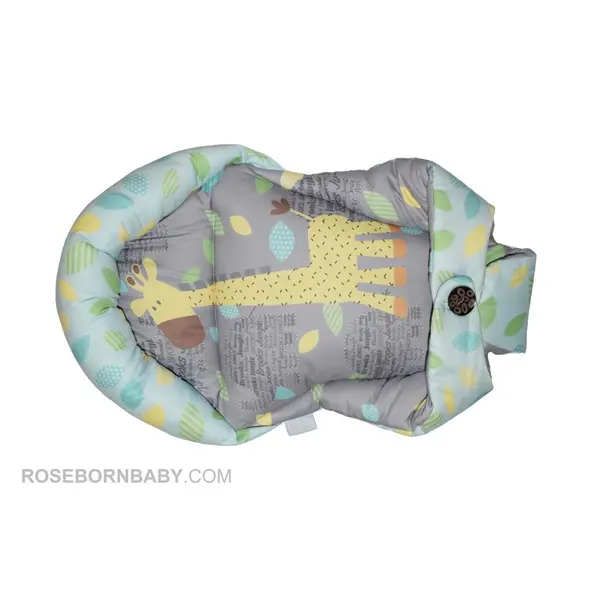 قنداق سوئیسی طرح Brooks Jungle زرافه جنگل رزبرن RoseBorn - 6