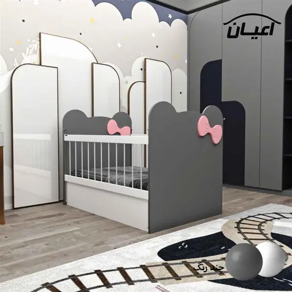 تخت خواب کودک اعیان مدل FH616