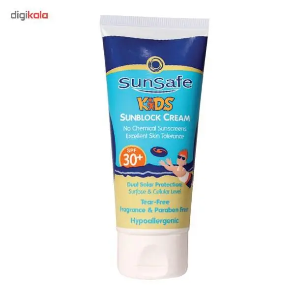 کرم ضد آفتاب کودکان  SPF30 سان سیف - 2
