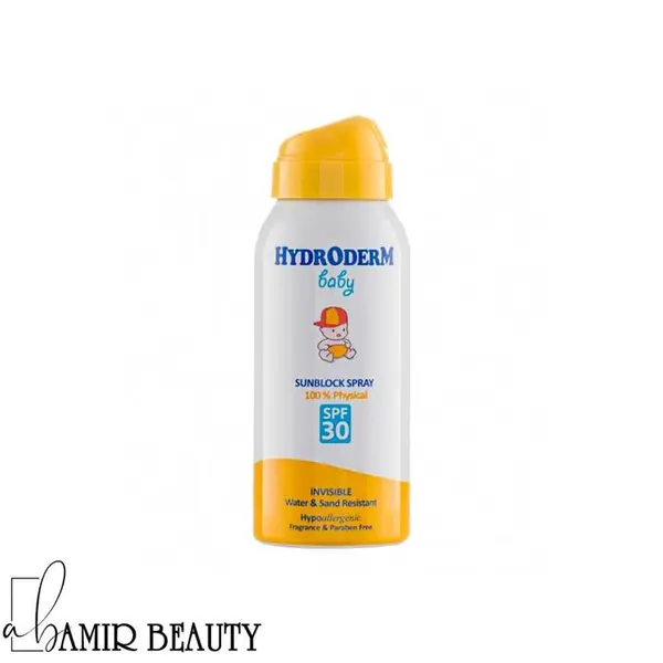 اسپری ضد آفتاب کودکان هیدرودرم SPF30 حجم 100 میلی‌لیتر - 3