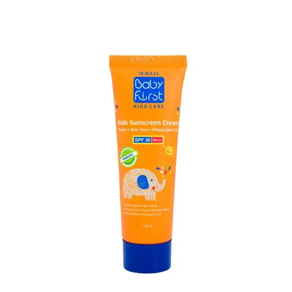 کرم ضد آفتاب کودکان SPF 30 بیبی فرست Baby First حجم 50 میلی‌لیتر