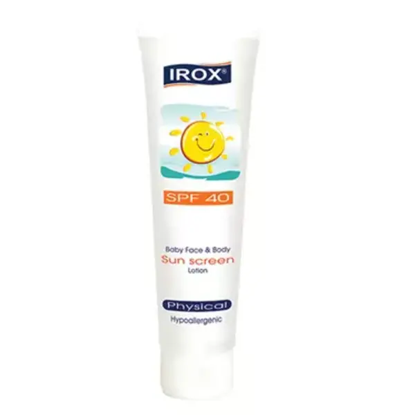 لوسیون ضد آفتاب صورت و بدن کودکان SPF40 ایروکس 60 میل - 2