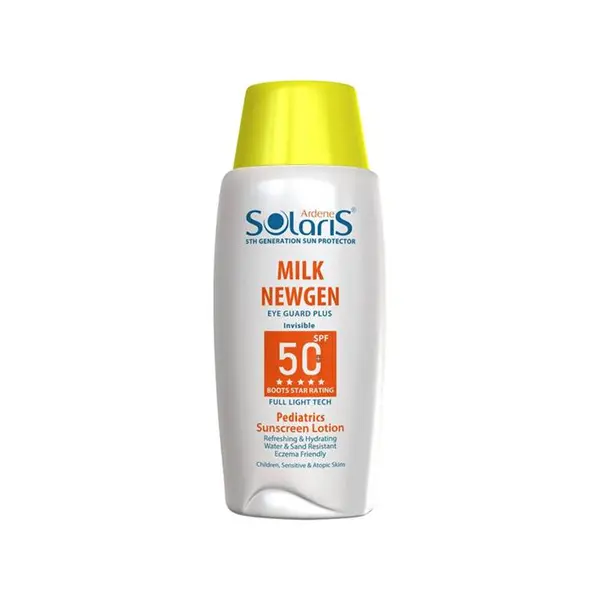 لوسیون ضد آفتاب کودک میلک نیوژن SPF50 سولاریس آردن 100 میلی لیتر - 3