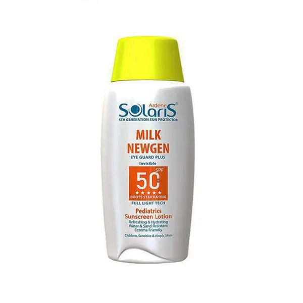 لوسیون ضد آفتاب کودک میلک نیوژن SPF50 سولاریس آردن 100 میلی لیتر - 2