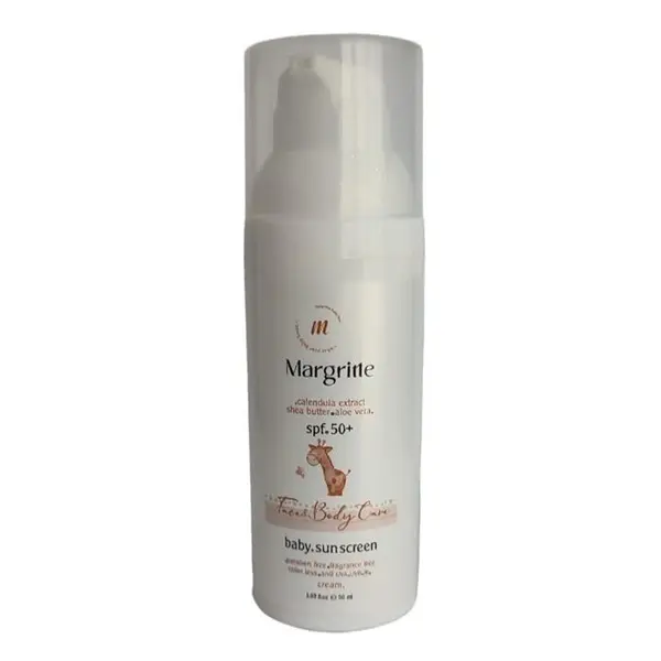 کرم ضد آفتاب بی رنگ کودک مارگریت با SPF50 مناسب انواع پوست حجم 50 میلی لیتر - 2