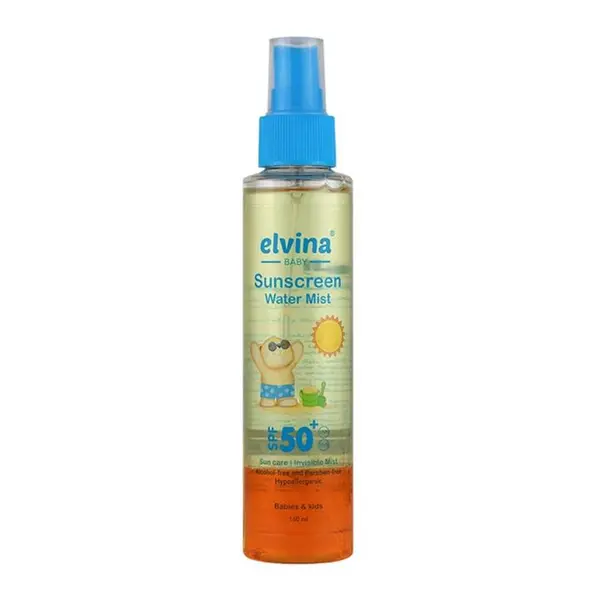 اسپری ضد آفتاب کودک بدون رنگ الوینا SPF 50 مدل Water Mist ‌مناسب انواع پوست حجم 150 میلی‌لیتر - 3