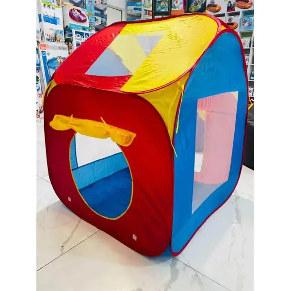 چادر بازی مستطیلی کودک طرح خانه - 2