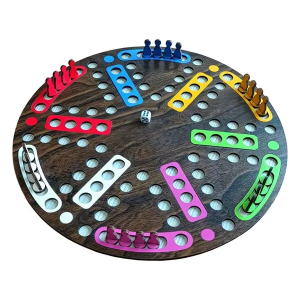 بازی فکری منچ و مارپله پارچه ای - 6