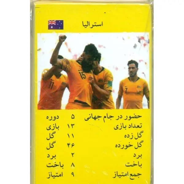 کارت بازی فوتبال - 6