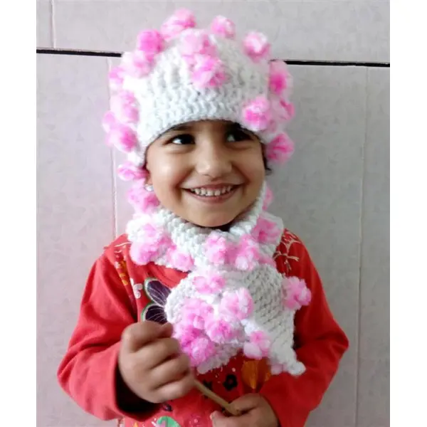 شال و کلاه کودک - 5
