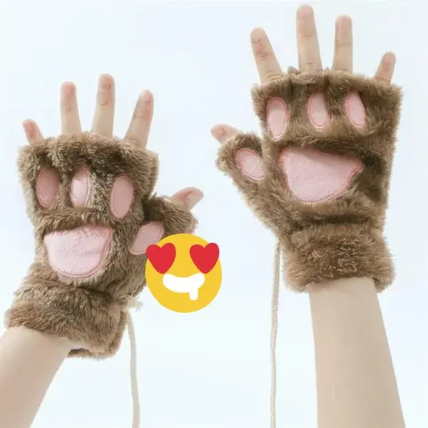 دستکش طرح پنجه گربه ای جدید/ دخترانه و زنانه - 2