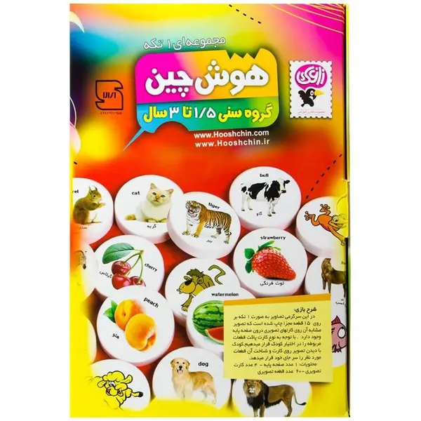 بازی فکری آموزشی هوش چین 1 تکه  شرکت زاغک - 6