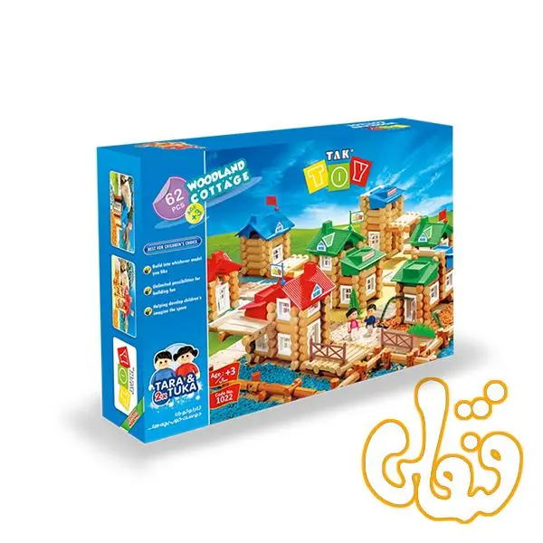 کلبه جنگلی تک توی کد 1022 62 تکه - 6