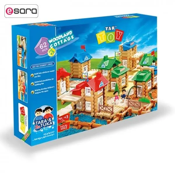 کلبه جنگلی تک توی کد 1022 62 تکه - 2