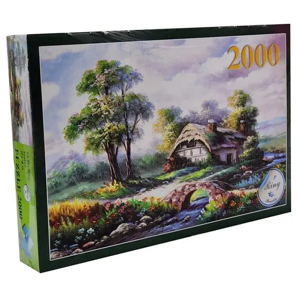 پازل 2000 تکه مدل کلبه طبیعت - 2