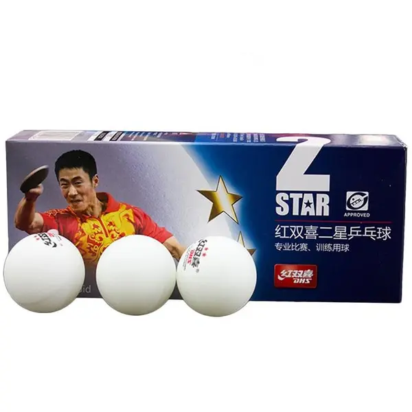 توپ پینگ پنگ دی اچ اس مدل 2 Star بسته 10 عددی - 2