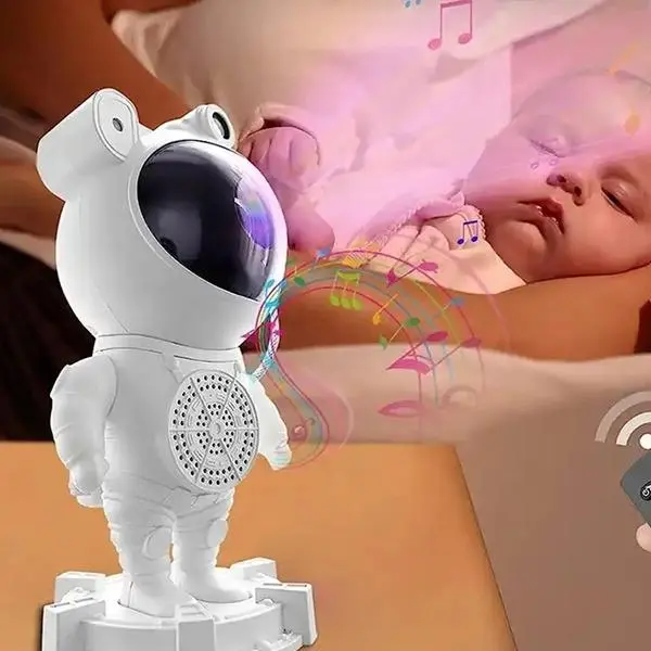چراغ خواب کودک مدل کهکشانی آدم فضایی ایستاده کد 532 - 3