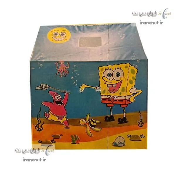 چادر بازی کودک طرح باب اسفنجی مدل Baby tent game 95156 - 5