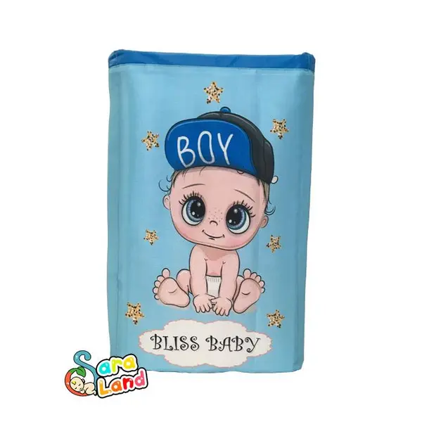 سبد پارچه ای کودک پسرانه Bliss Baby طرح پسر - 2