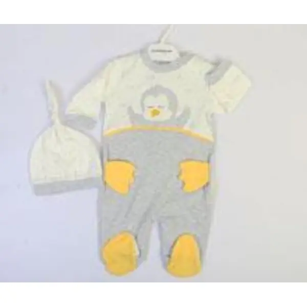 سرهمی جورابدار و کلاه ciccim baby پسرانه کد 271 - 3