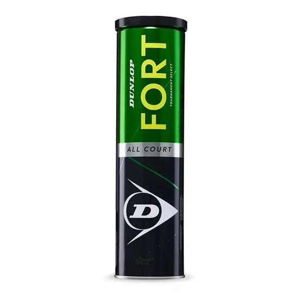 توپ تنیس دانلوپ مدل FORT بسته 4 عددی