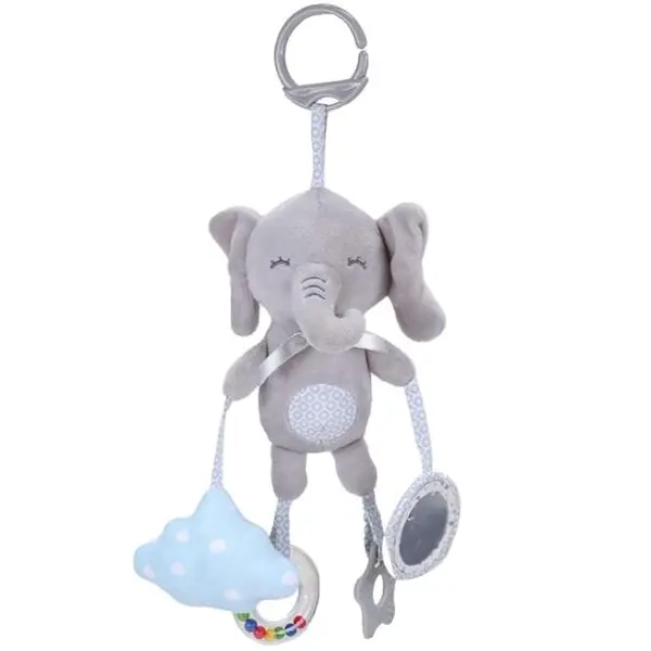 آویز دو عددی کریر طرح پرنده و فیل Infantino - 5