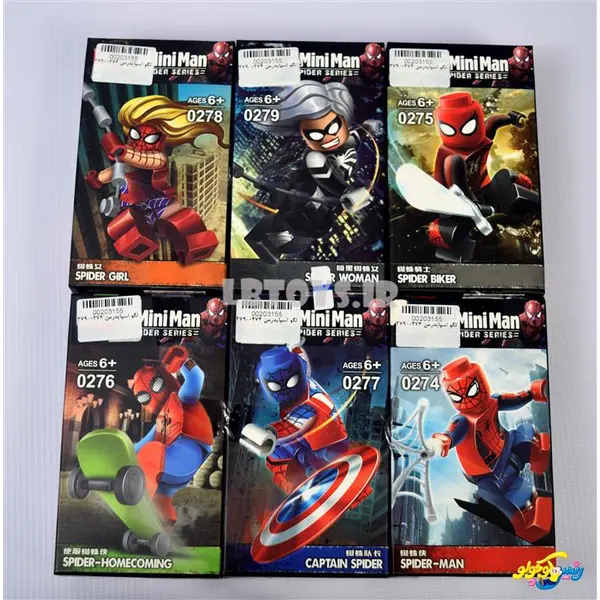 لگو مینی فیگور مرد عنکبوتی جدید-LEGO Spider Man - 2