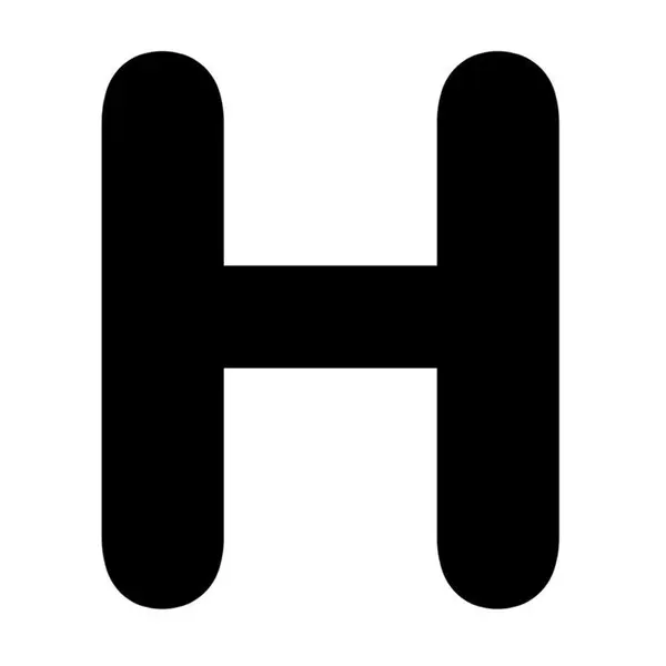 استیکر چوبی کودک مدل حروف انگلیسی کد MDF-M-H - 5