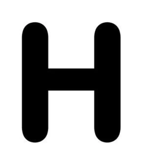 استیکر چوبی کودک مدل حروف انگلیسی کد MDF-M-H - 4