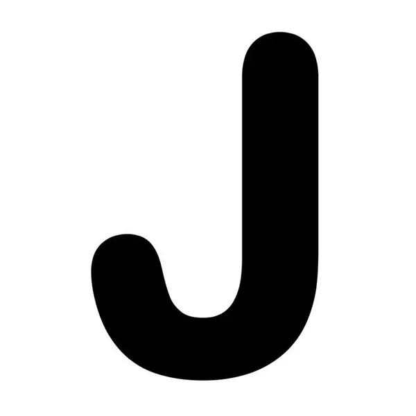 استیکر چوبی کودک مدل حروف انگلیسی کد MDF-M-J - 3