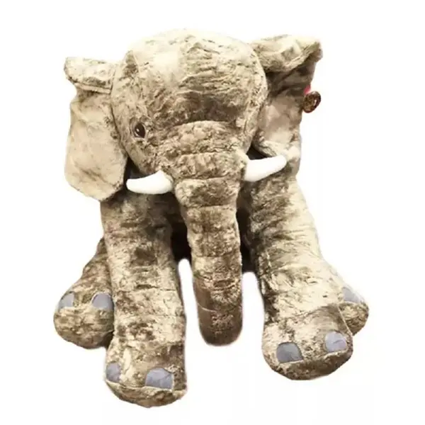 عروسک فیل بالشتی مدل Mommy Elephant ارتفاع 60 سانتی متر - 3