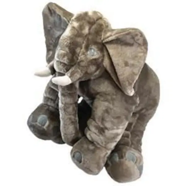 عروسک فیل بالشتی مدل Mommy Elephant ارتفاع 60 سانتی متر - 5