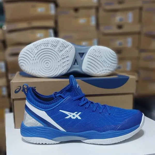 کتونی والیبال هندبال بسکتبال اسیکس جلید نوا اف اف2  مستر کوالیتی ویتنام  asics glide nova ff 2 رنگ سفید - 2