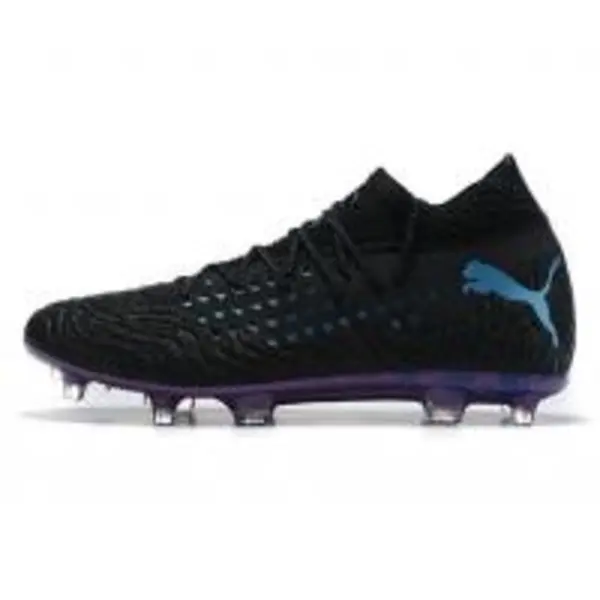 کفش فوتبال پوما فیوچر طرح اصلی مشکی نارنجی Puma Future Netfit Griezmann 19.1 FG Cleats Black Orang - 3