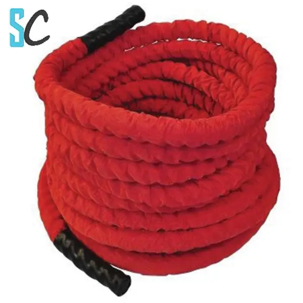بتل روپ 2 اینچ 15 متری کراس فیت روکشدار CrossFit Battle Rope - 4